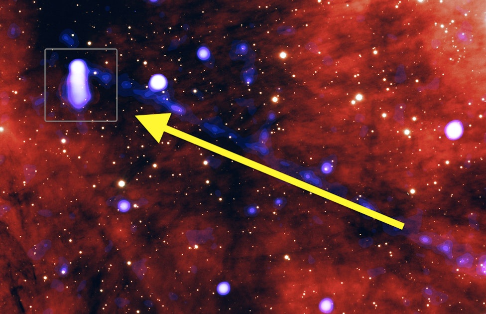 Look: A small, powerful star just unleashed 40 trillion mile-long beam of  antimatter