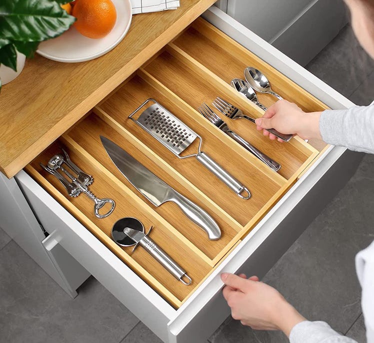 ROYAL CRAFT WOOD Kitchen Drawer Organizer