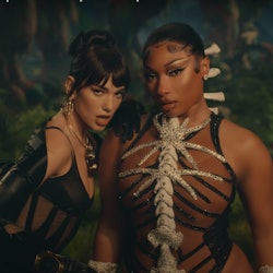 Megan Thee Stallion & Dua Lipa’s “Sweetest Pie” Is A Sultry Take On 'Hansel & Gretel'