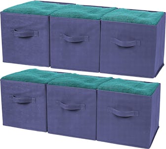 Greenco Foldable Storage Cubes (6-Pack)