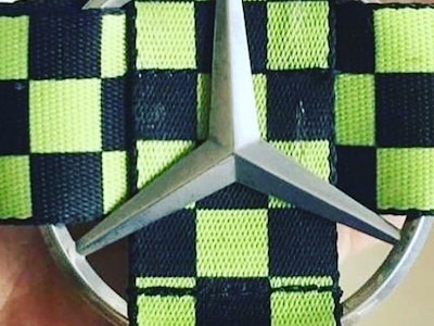 A$AP Rocky AWGE Mercedes Benz belt