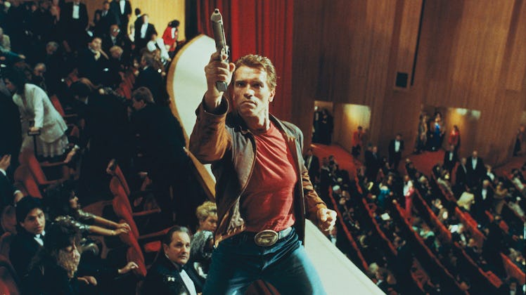 Arnold Schwarzenegger as Jack Slater in Last Action Hero