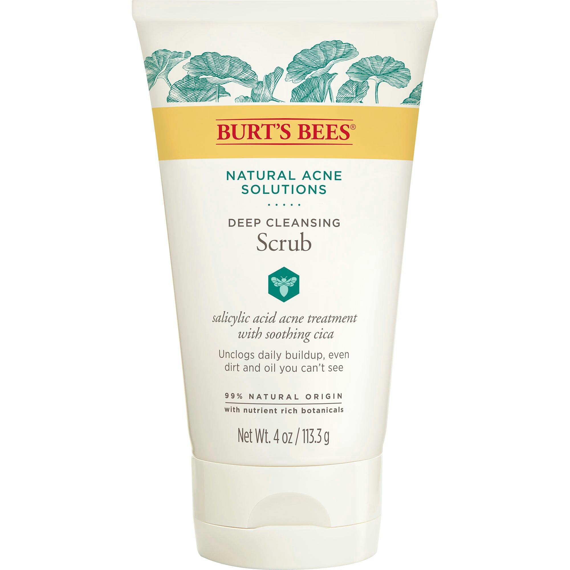 Burt&rsquo;s Bees Natural Acne Solutions Pore Refining Scrub