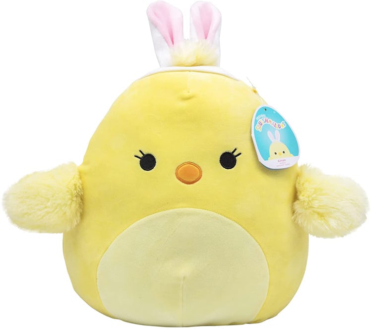 Aimee The Chick With Bunny Ears, 12-Inch Plush