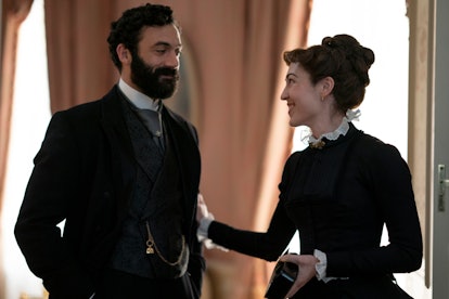 Actors Morgan Spector and Kelley Curran in 'The Gilded Age' show
