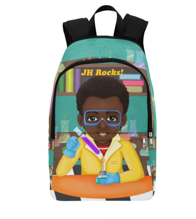 little scientist personalized backpack