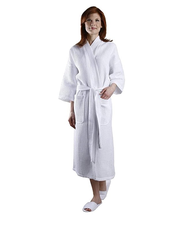 MONARCH Square Waffle Spa Bathrobe