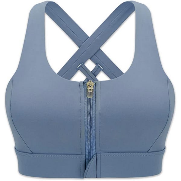 Cordaw Strappy Zippered Sports Bra