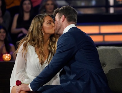Clayton and Susie during the 'Bachelor' After the Final Rose special