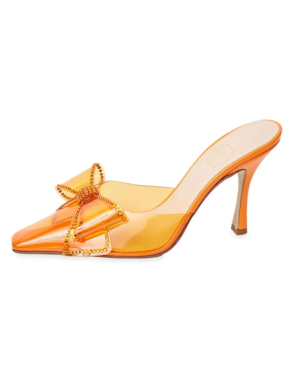 Nalebe Dimante Bow PVC Mules