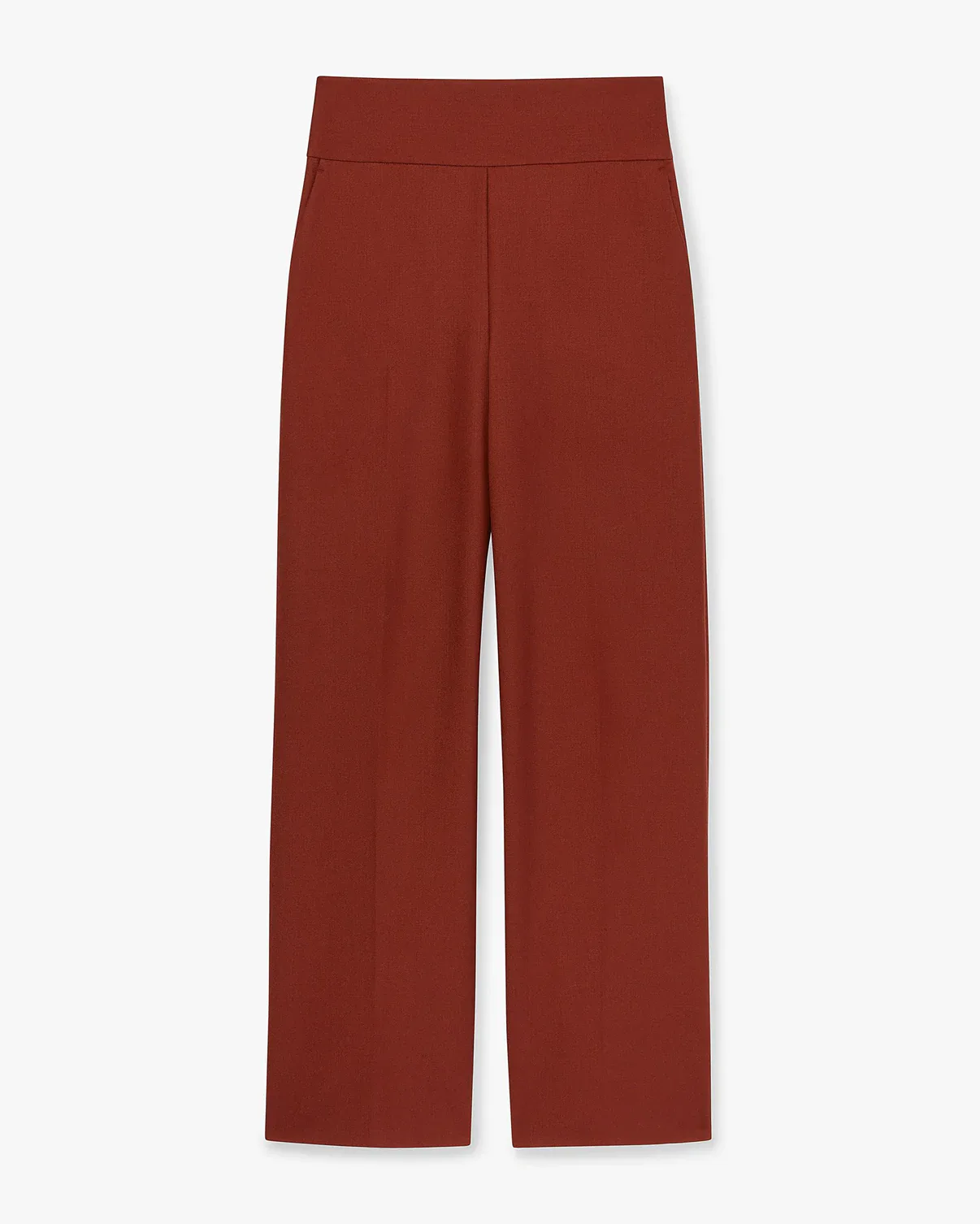 Hadley Pant - Sharkskin :: Garnet