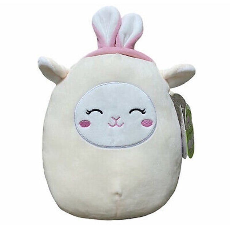 Sophie The White Easter Lamb With Bunny Ears, 8-Inch Plush