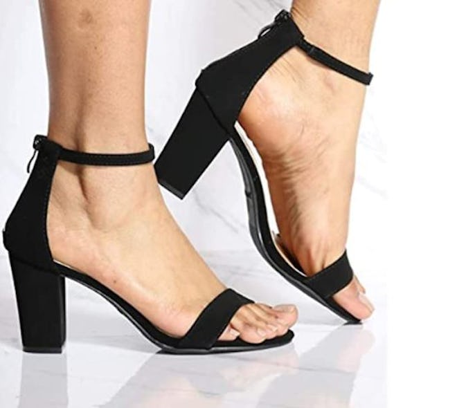 TOP Moda Chunky Heel 