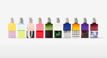 Fragrances in a line