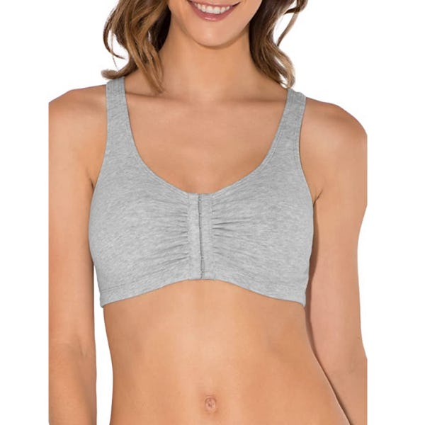 Fruit of the Loom Front Closure Cotton Bra (2 Pack)