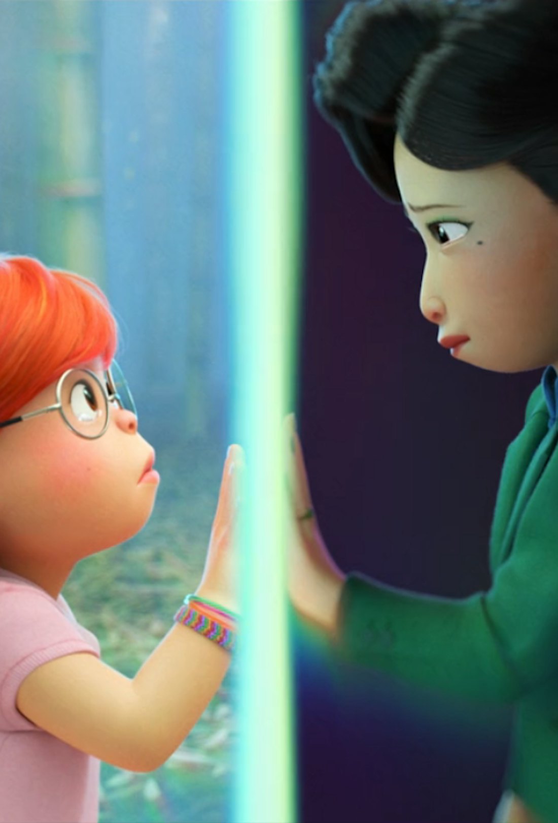 Mei and her mom in Disney's 'Turning Red'
