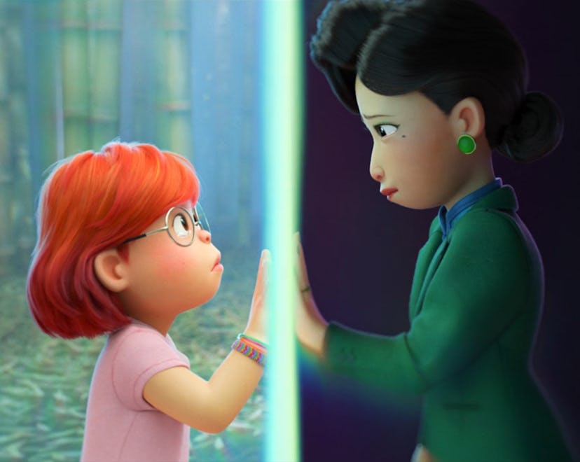 Mei and her mom in Disney's 'Turning Red'