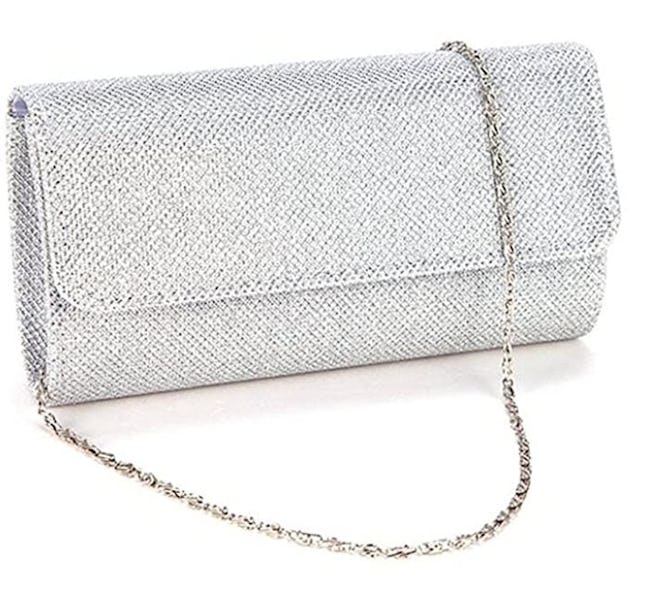 lovyoCoCo Velvet Handbag With Detachable Chain Strap