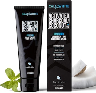 Cali White Activated Charcoal & Organic Coconut Oil Teeth Whitening Toothpaste