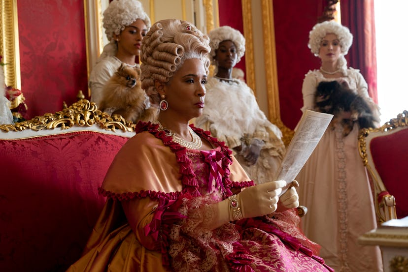 Golda Rosheuvel as Queen Charlotte in 'Bridgerton'