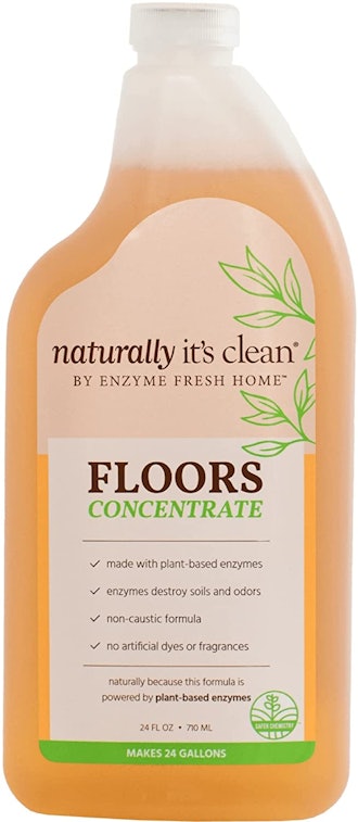 This Naturally It's Clean product is the best concentrated cleaner for dog urine on hardwood floors ...