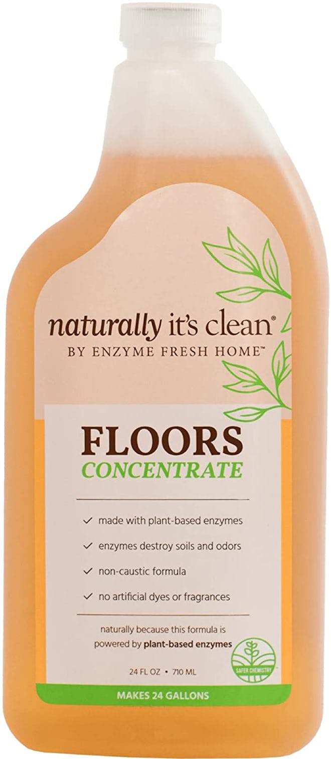 This Naturally It's Clean product is the best concentrated cleaner for dog urine on hardwood floors ...