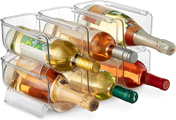 This wine rack is one of the smartest organization hacks, according to TikTok. 
