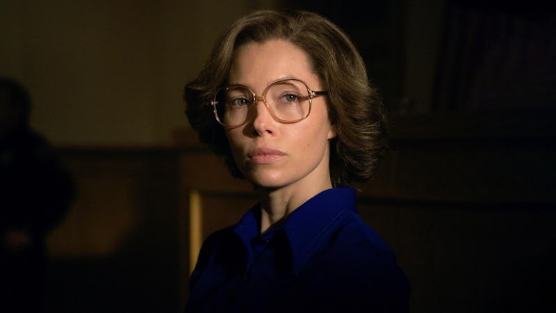 Jessica Biel as Candy Montgomery in the upcoming Hulu miniseries 'Candy.'