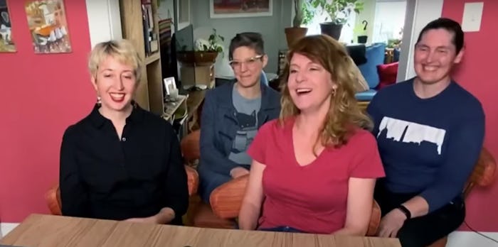 Four single moms bought a house together.