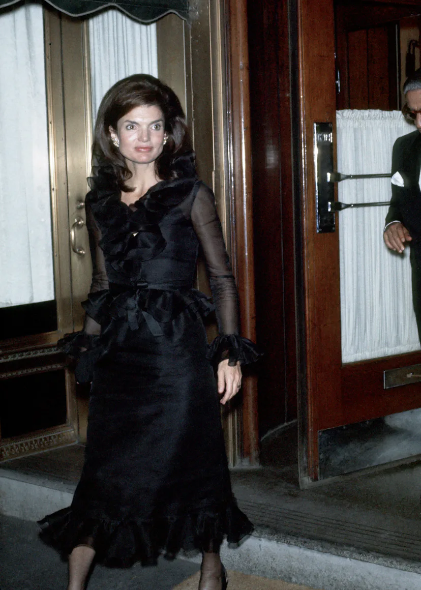 jackie kennedy little black dress Jackie Kennedy & QE2