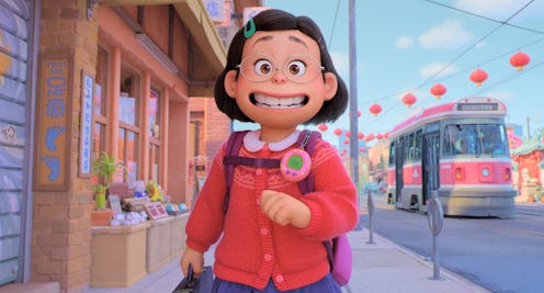 Mei, voiced by Rosalie Chiang, in Pixar's new film 'Turning Red,' streaming now on Disney+.