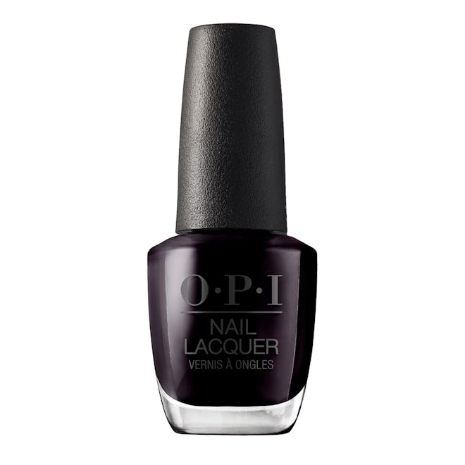 OPI black nail polish