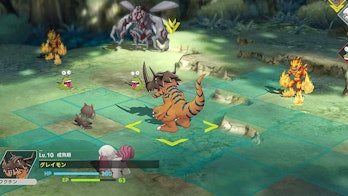 Digimon Survive battle