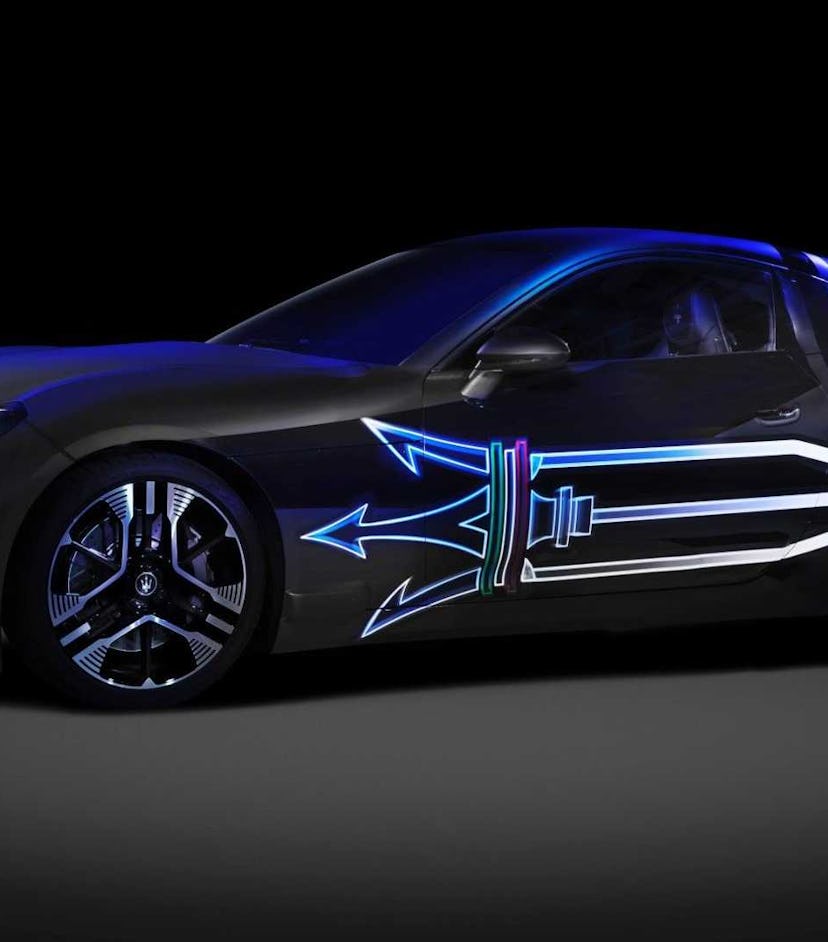 Concept photo for the 2023 Maserati Folgore GranTurismo