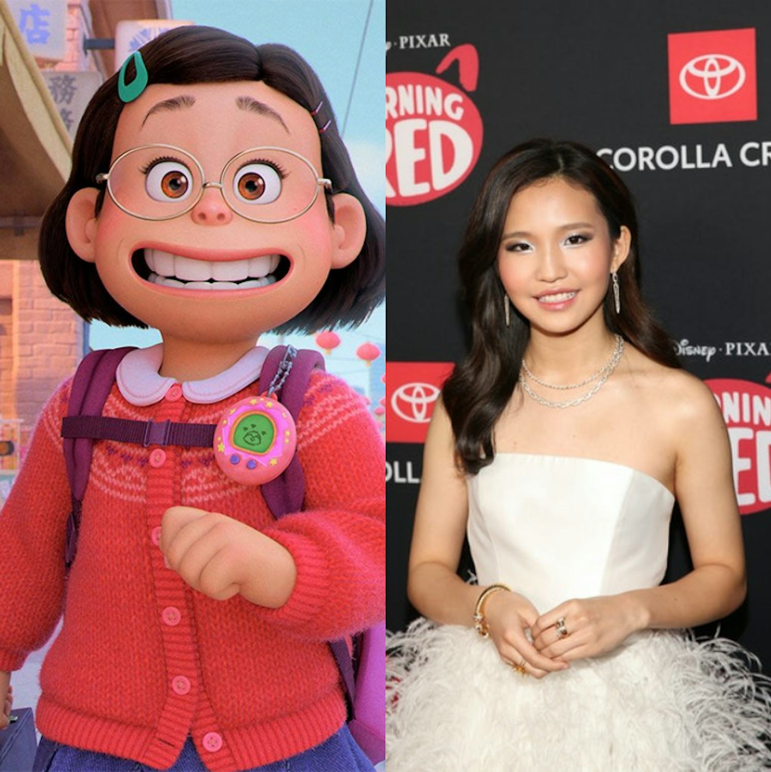 ‘Turning Red’ Cast Photos Of The Voice Actors & Their Pixar Characters