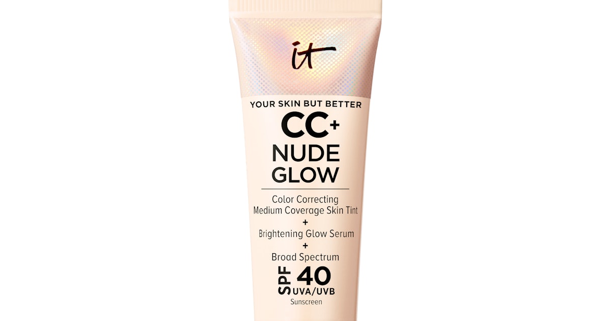 IT Cosmetics’ Your Skin But Better CC+ Nude Glow SPF 40 Cream Does It All