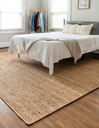 The Knitted Co. 100% Jute Area Rug