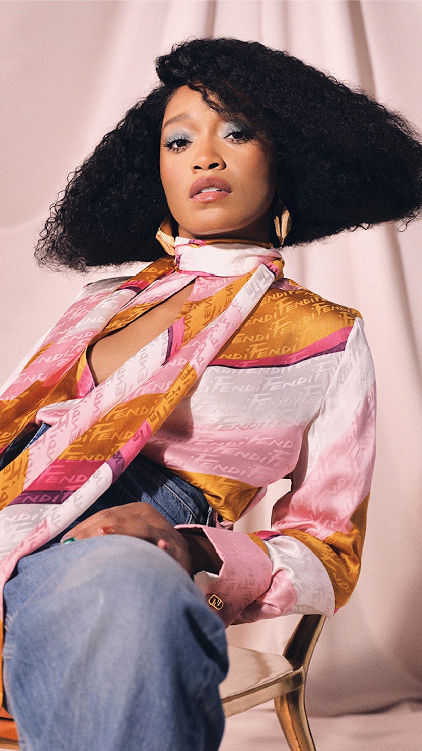 American actress, singer, and television personality Keke Palmer