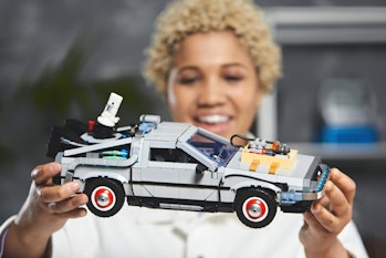 Lego's DeLorean recreation from the third Back to the Future movie