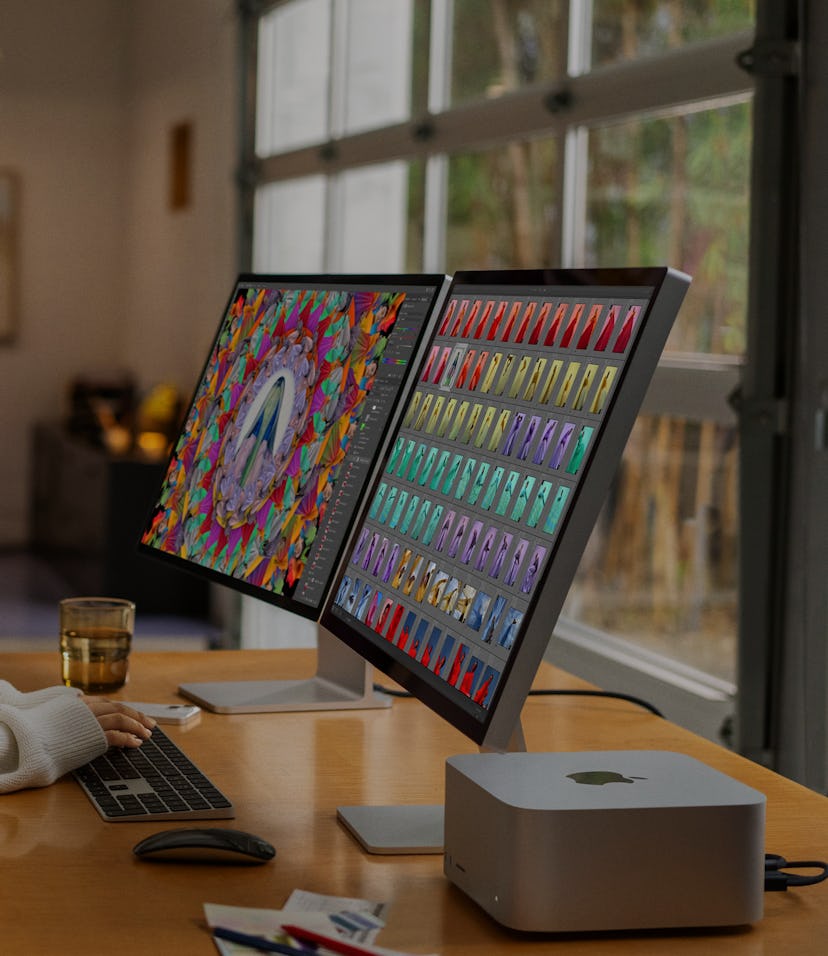 The Mac Studio and Studio Display