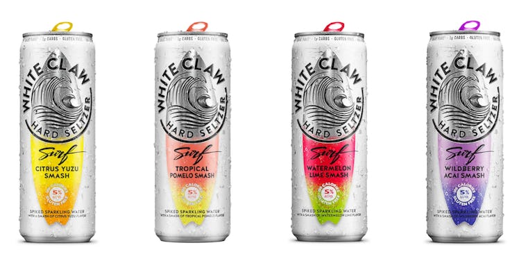 White Claw Surf features new hard seltzer flavors like yuzu and pomelo.