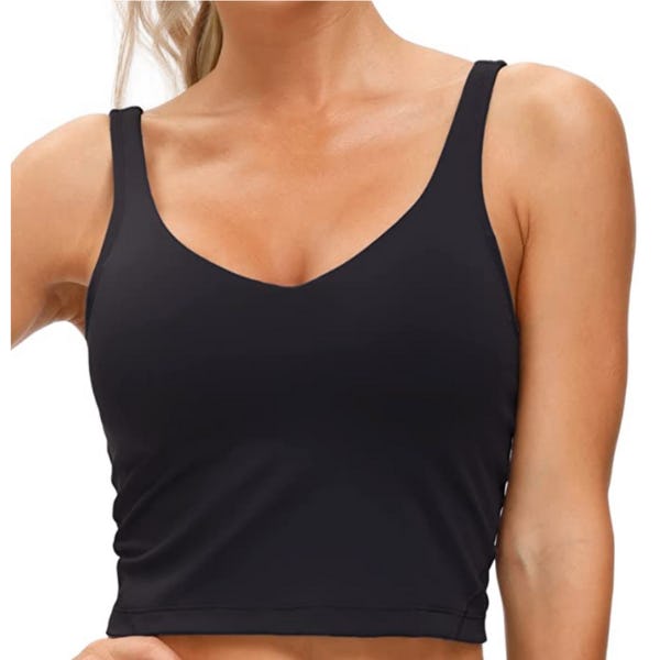 THE GYM PEOPLE Longline Padded Sports Bra