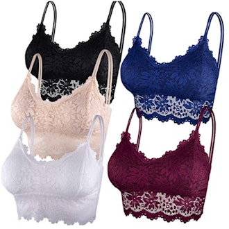 Duufin Lace Bralettes (5 Pack)