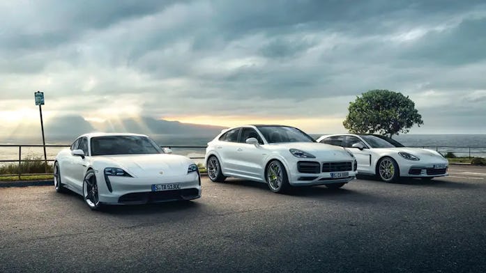 Porsche's electric vehicle models