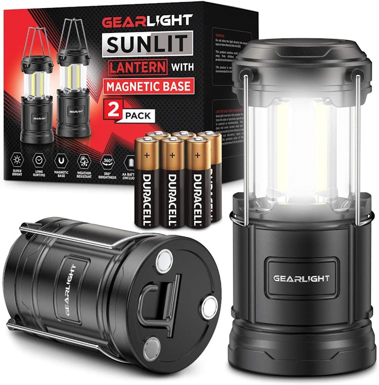 GearLight Sunlit Camping Lanterns (2-Pack)