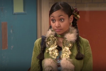 Olivia Rodrigo's jacket reminded viewers of everything from Raven to the Grinch. Screenshot via Disn...