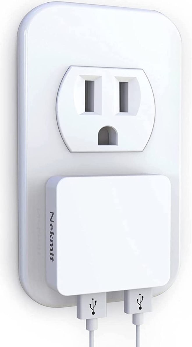 Nekmit Dual-Port Ultra-Thin USB Wall Charger