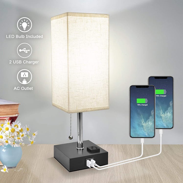 Winshine Bedside USB Table Lamp