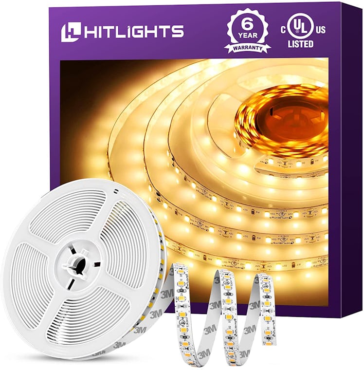 HitLights Warm White LED Strip Lights