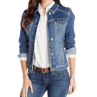 Wrangler authentics women's 2025 stretch denim jacket